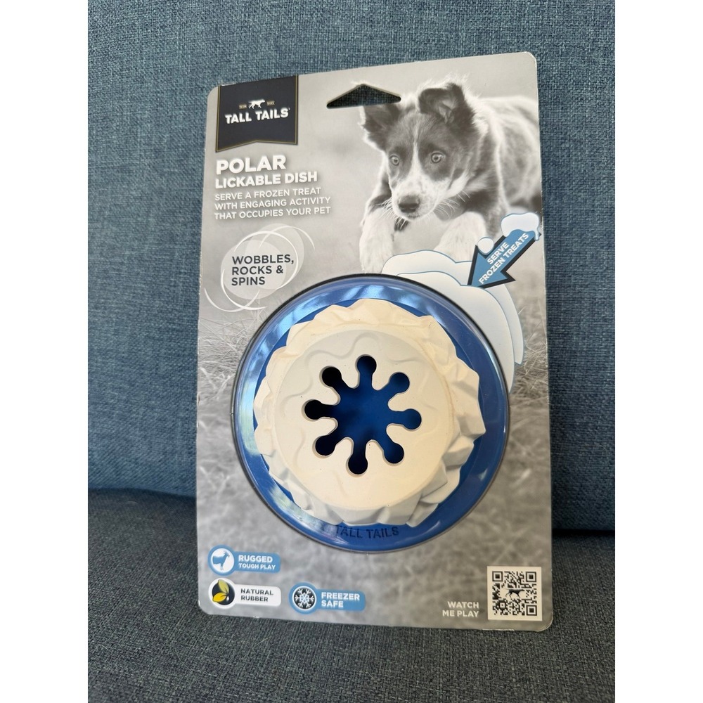 Tall Tails Polar Lickablr Dish New in Package